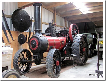 Tawhiti museum. 1908 Burrell 8HP traction engine.
