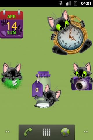 Cute Kitty Widgets