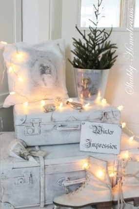 decorar en Navidad con estilo vintage