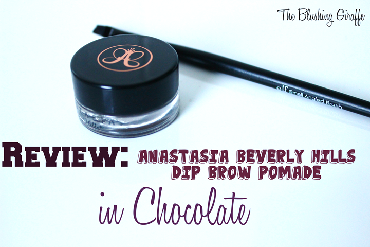 Anastasia Anastasia Beverly Hills Dip Brow Pomade review swatch