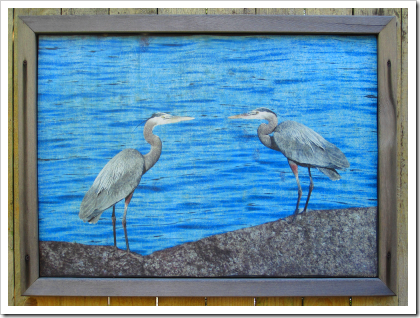 Two heron (click for larger image)