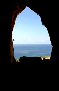 Panorama dalla Grotta del Cavallo