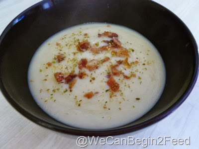 Nov 8 cauli soup with bacon 001