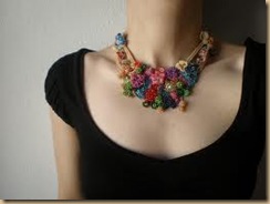 crochet necklace