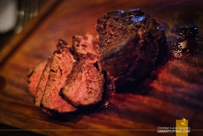 Wisconsin Beef Tenderloin Steak at Chops Chicago Steakhouse 