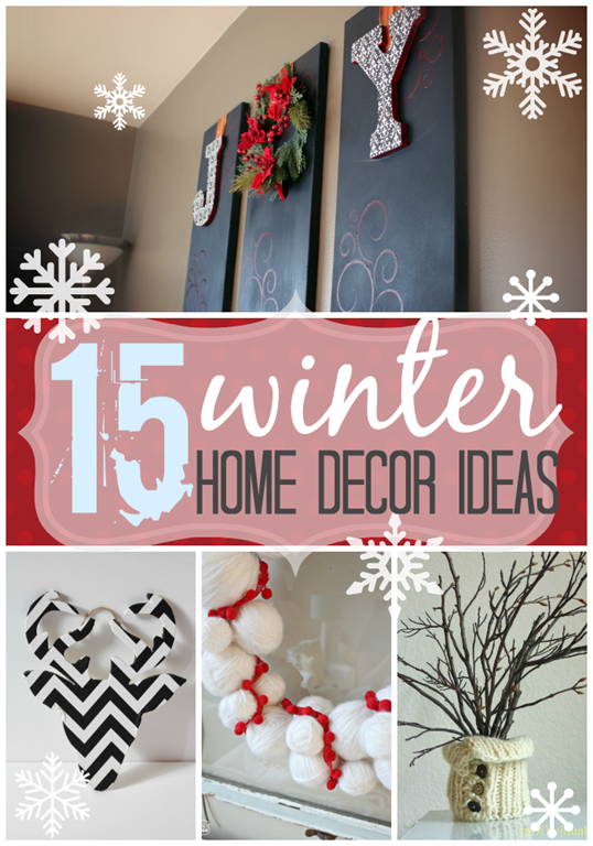 15 winter home decor ideas at GingerSnapCrafts.com #diy #homedecor #winter #linkparty #features_thumb[2]