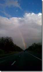 Rainbow over Richmond, Winter 2011 Family Trip (1)