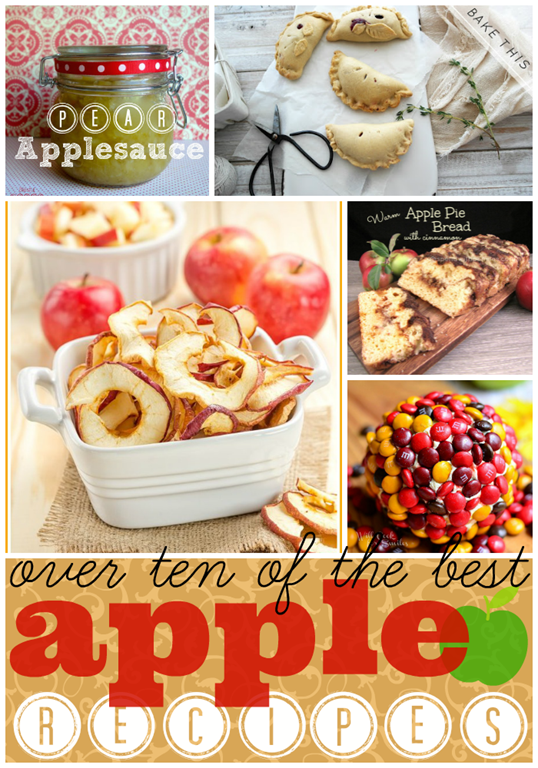 Over 10 of the Best Apple Recipes #features #gingesnapcrafts #apples #recipes #fall