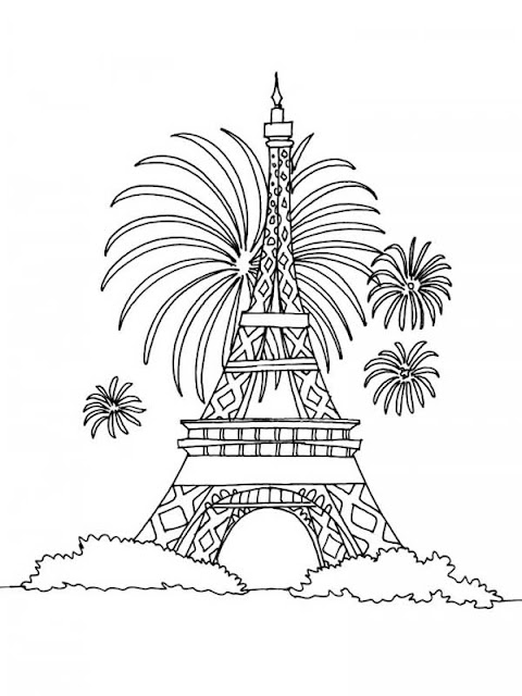Featured image of post Dibujo De La Torre Eiffel Para Colorear Desde la torre eiffel se disfrutan las mejores vistas de la ciudad