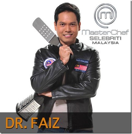 Dr Faiz Selebriti MasterChef Malaysia