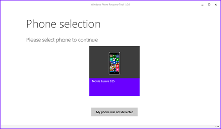 windows phone software recovery tool