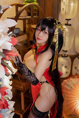 Coser@KANEKO_咔喵 大凤旗袍