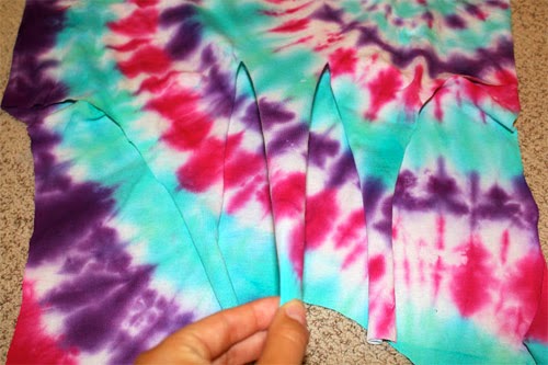 DIY Como transformar camiseta em saída de praia
