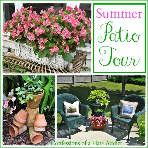 CONFESSIONS OF A PLATE ADDICT Summer Patio Tour