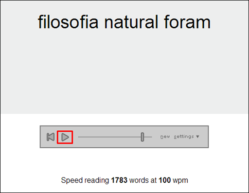 Leitura rápida com Spreeder - Visual Dicas