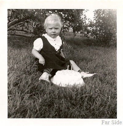 Connie second birthday 1953