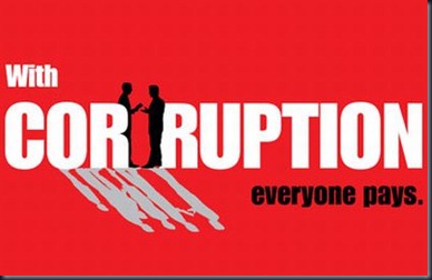 with corruption