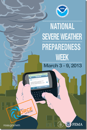 2013 NWS severe weather poster