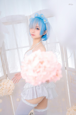 Coser@蠢沫沫 (chunmomo) Vol.024 蕾姆花嫁