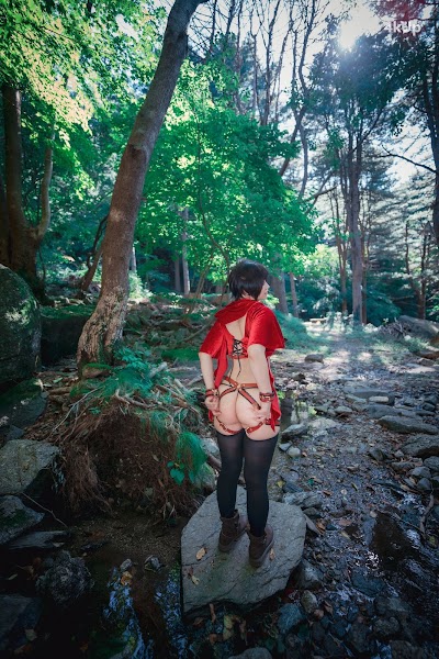DJAWA Photo – Mimmi (밈미) Naughty Red Hiring Hood