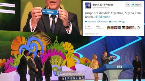 Video del supuesto fraude en el Sorteo del Mundial Brasil 2014