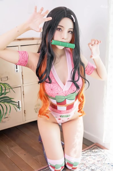 SAINT Photolife – Yuna (유나) Nezuko x Shinobu