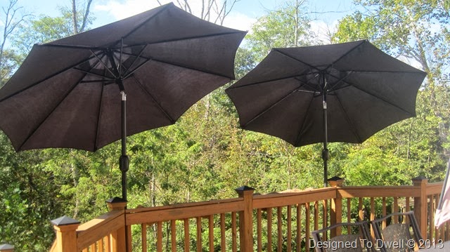 Deck Mounted Umbrellas