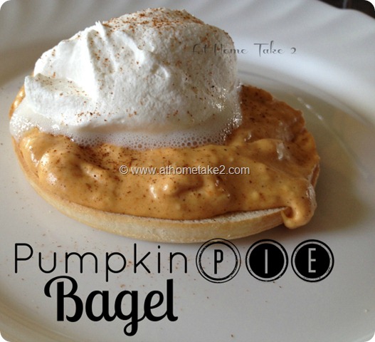 Pumpkin Pie Bagel