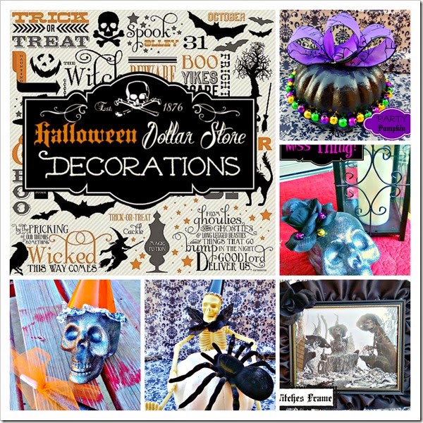 Halloween Dollar Store Decorations