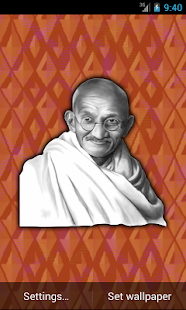 How to install Mahatma Gandhi Live Wallpaper 5.0 unlimited apk for android