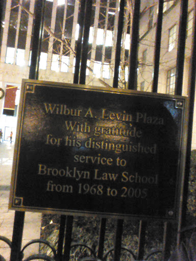 Wilbur A. Levin Plaza