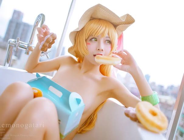 Coser@沖田凜花Rinka 忍野忍ドーナツのお風呂 ver