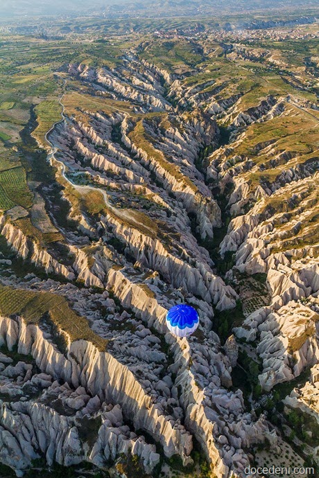 Cappadocia Aerial Meskendir Valley