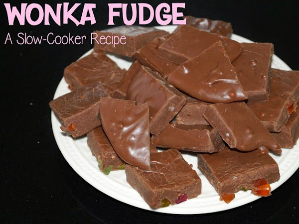 WONKA Fudge {Slow Cooker Recipe}