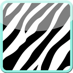 Complete Teal Zebra Theme