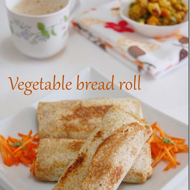 Vegetable bread roll