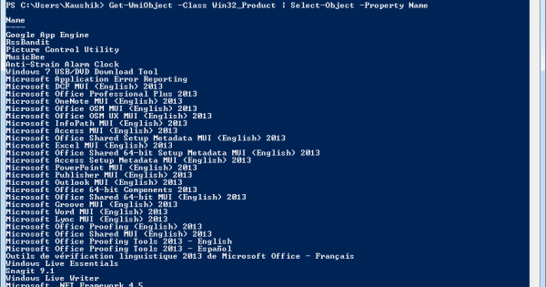 How to Create a List of Installed Programs in Windows