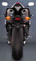 Yamaha YZF-R1 rear face