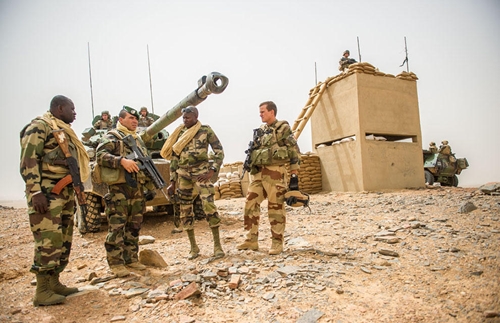 Французские военные в Мали