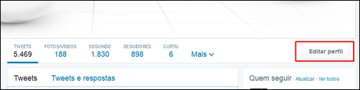 Novo visual Twitter - Visual Dicas