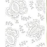 Japanese flower pattern