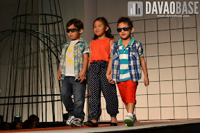 Kids wear during the Style Origin Fashion Show at Abreeza