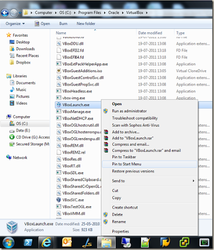 virtualbox vms virtualbox vms