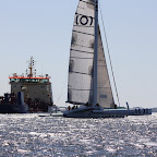 Sortie en Trimaran 60 pieds le 12 mai 2012 au départ de Lorient