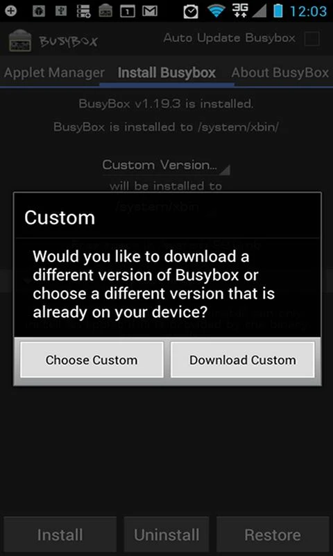 BusyBox Pro - screenshot