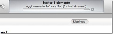 Aggiornamento Software iPod/iPhone/iPad