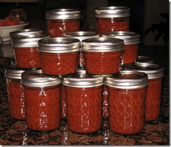 tomato catsup jarred