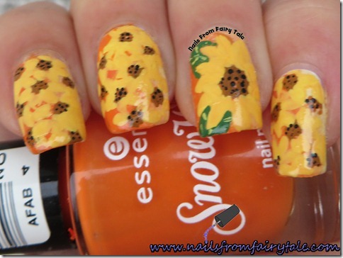 sunflowers-nail-art