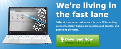 JetBoost optimizes your computer
