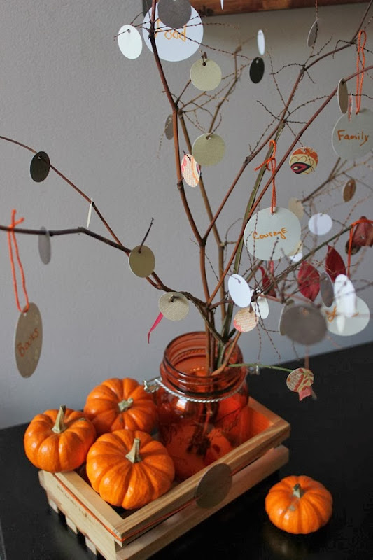 DIY Thankful Tree - Thanksgiving Craft